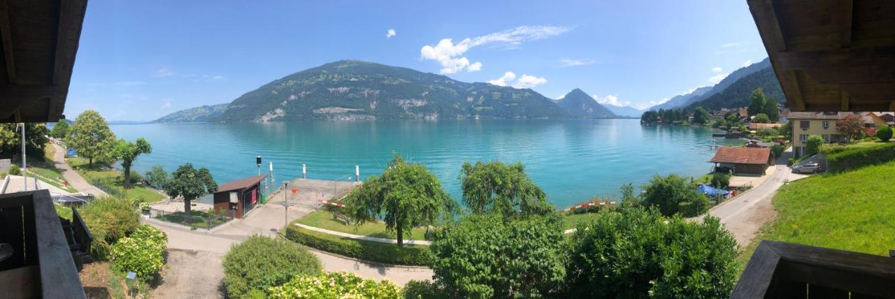 Апартаменты Privatzimmer Am Thunersee Лайссиген Экстерьер фото